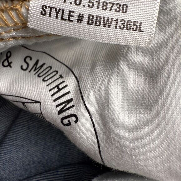 Buckle Black Flare Jeans Womens 26x34 Fit No 35 Distressed High Stretch Denim - Picture 6 of 15